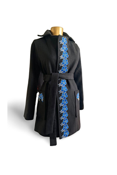 MDY-marketplace Coat with unique floral pattern