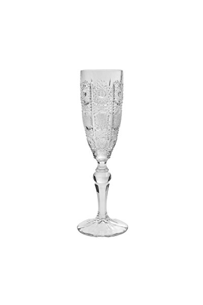 Bohemia Jihlava 1845 Set of 6 Bohemia Crystal Champagne Glasses 500PK 180ml