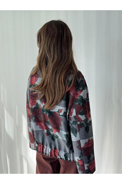 Retrobird Design Brooklyn Bomber Jacket Women's Smoked