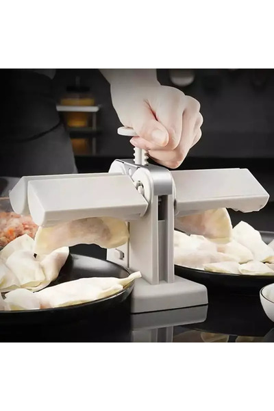 Gonga Manual ravioli maker, filled dumplings, plastic, Gonga® Grey