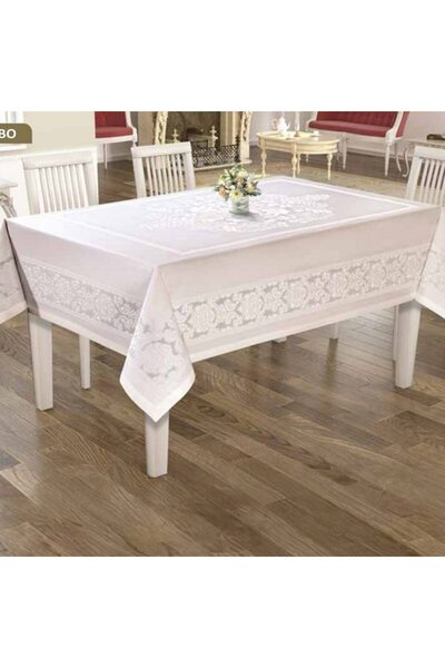 Global-Store Global Store Rectangular Tablecloth Jumbo 160x220 cm Grey