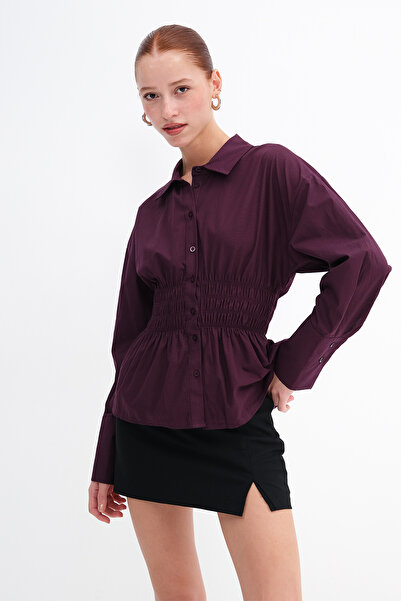 Addax Buy Draped Button Shirt G17727