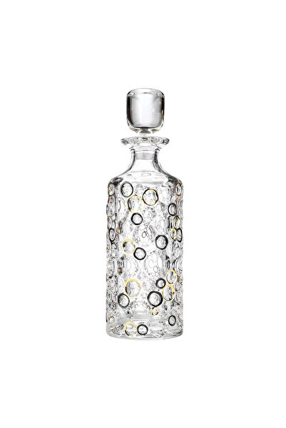 Bohemia Jihlava 1845 Bohemia Lisboa Crystal Decanter 750 ml Gold