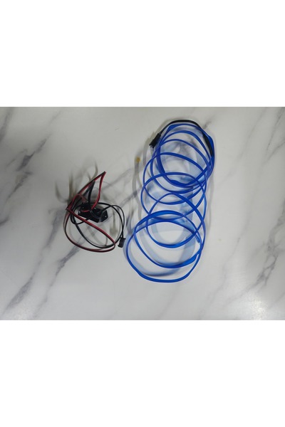 Led Araç içi neon mavi ambians ledi 2 metre