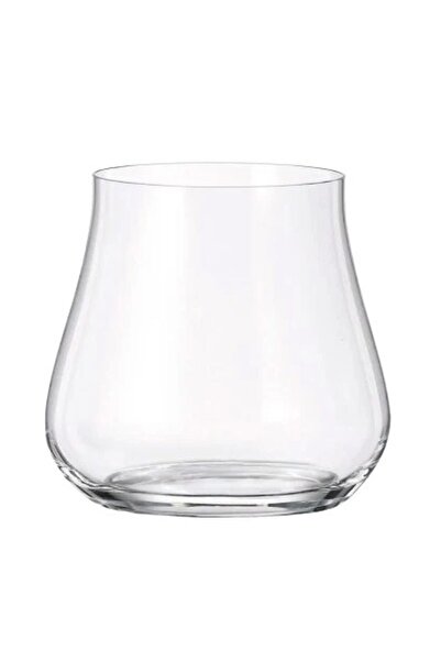 BOHEMİA CRYSTAL Set of 6 Crystal Bohemia Limosa Cognac Glasses 340 ml, transp...
