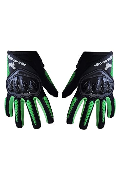 Roco Pro Biker Protective Gloves (Green)
