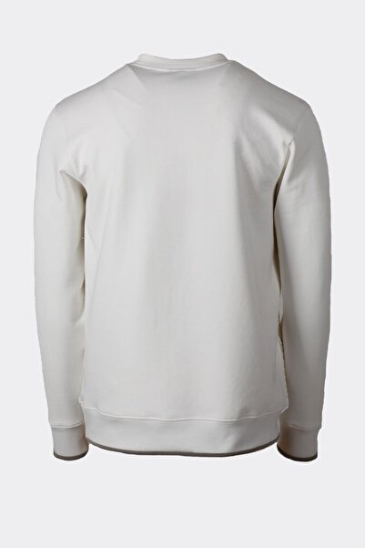 NCS Men's Sweatshirt Crew Neck White 1675