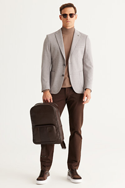 ALTINYILDIZ CLASSICS Πλεκτό πουλόβερ με μισό ζιβάγκο Vizon Standard Fit Normal Cut