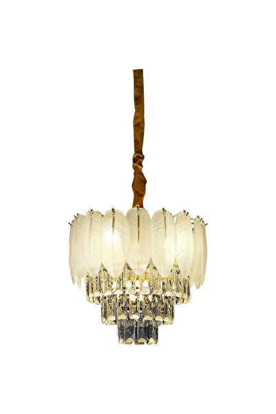 HAMER Modern gold chandelier, European style, luxury design, E14*5L, 400mm diameter