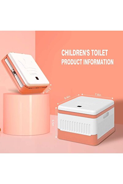 Generic Nalakal Foldable Portable Toddler Potty Travel Toilet Seat with Storage Bag and 20 Disposable Bags