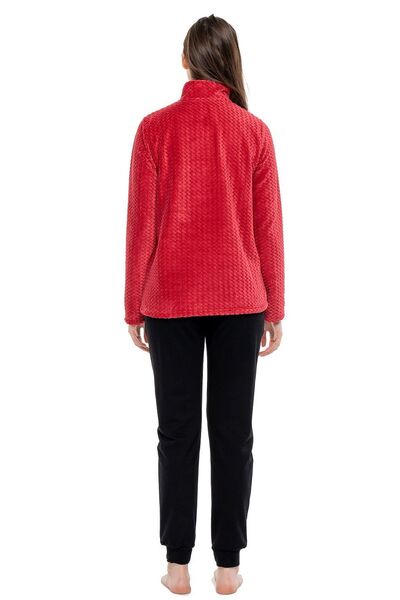 MORRO 3989 Women's Strawberry Patchwork Tracksuit Set - strawberry