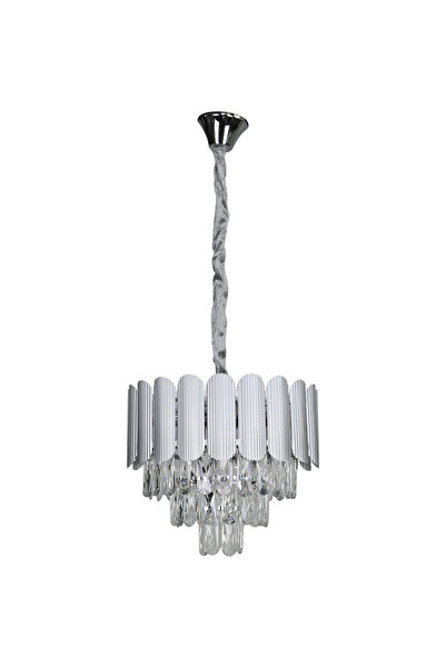 HAMER Modern silver crystal chandelier E14*5, 400mm size