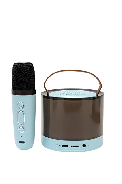 OEM Boxă karaoke portabilă K52 cu microfon wireless – lumini RGB Bluetooth US...
