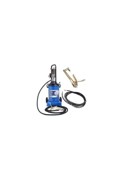 ASTA Pompa de gresat pneumatica, gresor pneumatic 13 litri, furtun 4m