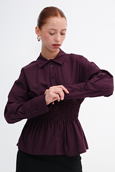 Addax Buy Draped Button Shirt G17727
