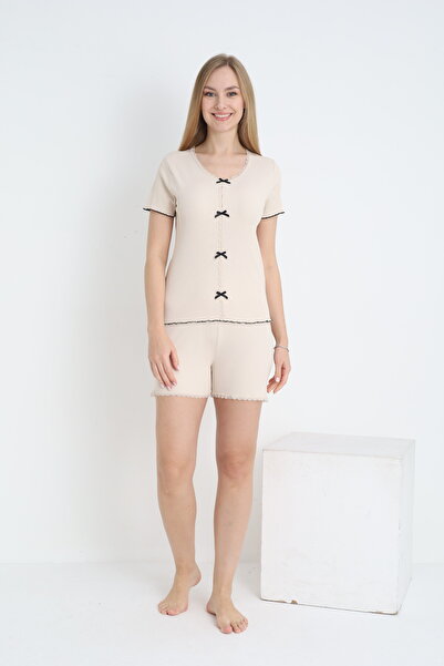 Cotpark Women's 100% Cotton Stretch Fabric Pajama Set 17368