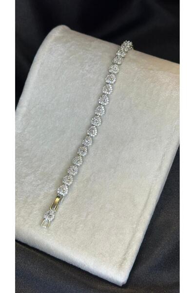 Bohemiart Jewelry Xuping Kalpli Zirkon Taşlı Su Yolu Bileklik