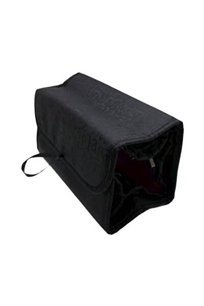 Generic Travel cosmetic bag with a pleated design