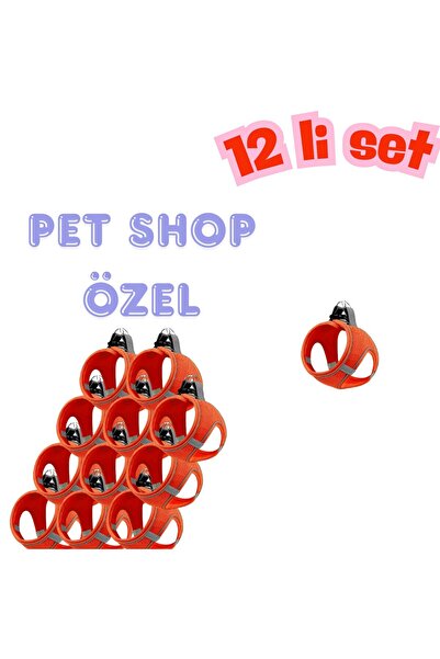 Mita Set of 12 Air Mesh L Chest Straps Orange