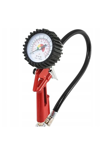 VERKE Pistol manometru, 12 bar, lungime furtun 360 mm,