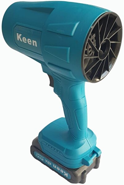 Generic Cordless 48V Air Blower, Blue, with Battery and 220-240V Charger