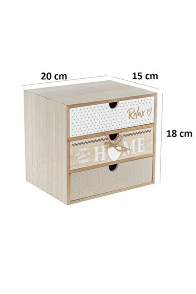 VENITIVO VINDEM CELOR INTELIGENTI Cutie organizatoare din lemn VENITIVO „Home...