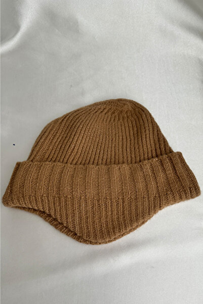 Modex Soft Textured Line Detail Ear Protection Beanie