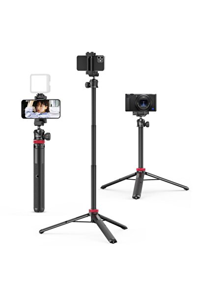 AyShop Uzatılabilir Açısı Ayarlanabilir Telefon Tutacağı Selfie Çubuğu Tripod