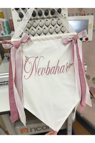 GAYE EV TEKSTİLİ Nakışlı Kapı Süsü