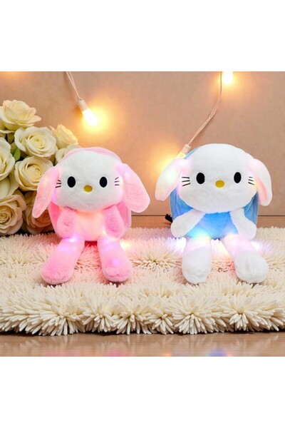 Kuzey Tacı Plush Light-Up Moving Ears My Melody and Cinnamoroll Backpack Vip