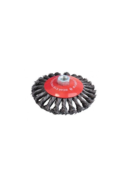 SATRA Perie circulara din sarma cu toroane, 125 mm, M14,