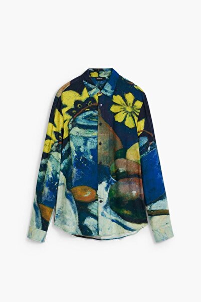 Desi Μακρυμάνικο πουκάμισο με floral μοτίβο Χριστουγεννιάτικο δώρο