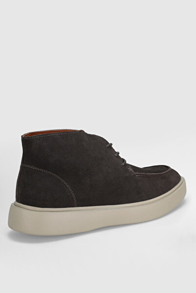 Lufian Ανδρικές δερμάτινες μπότες Derek καφέ