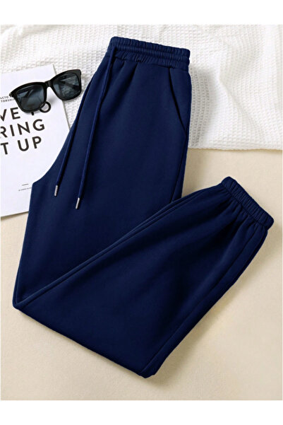 thefun fashion Unisex Petrol Blue Elasticated Leg Sweatpants 100% Cotton 3 Th...