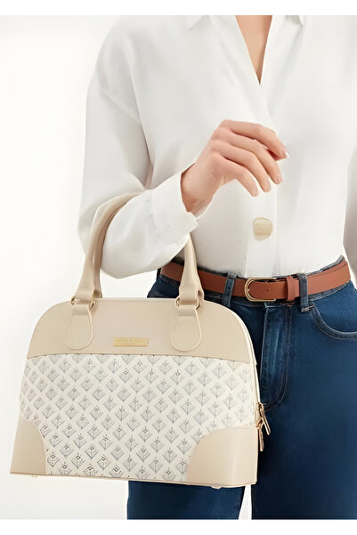 Catwins Жіноча сумочка з кремовим візерунком