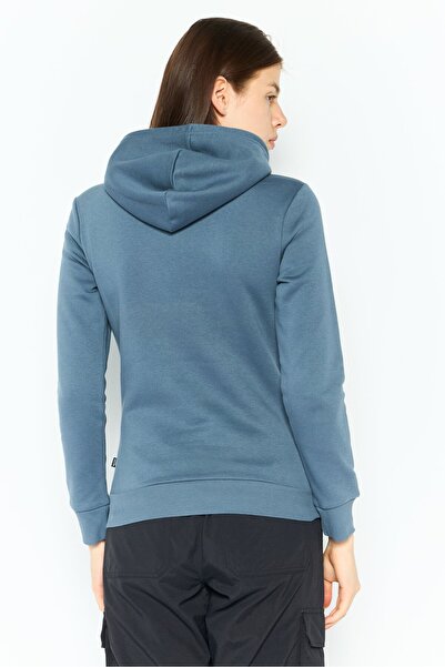Puma Women Sportswear Fit Brand Logo Running Hoodie, Slate Grey