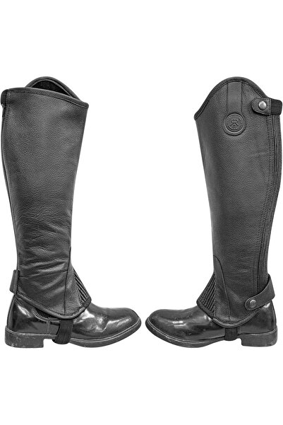 Royal Riders Premium Horse Riding Half Chaps - Cow Leather