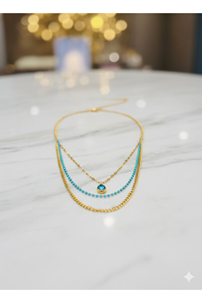 Uçan Süpürge Yeşil Taşlı Turkuaz Taşlı 3lü (üçlü) Gold Altın Renk Çoklu Çelik...