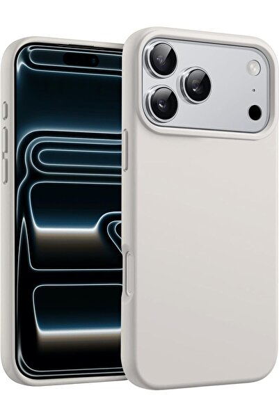 CaseHub iPhone 17 PRO/18 PRO Kılıf İçi Kadife Ekran ve Kamera Yükseltili Lans...
