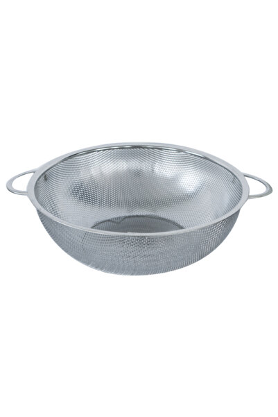 Raki Round stainless steel colander 28cm