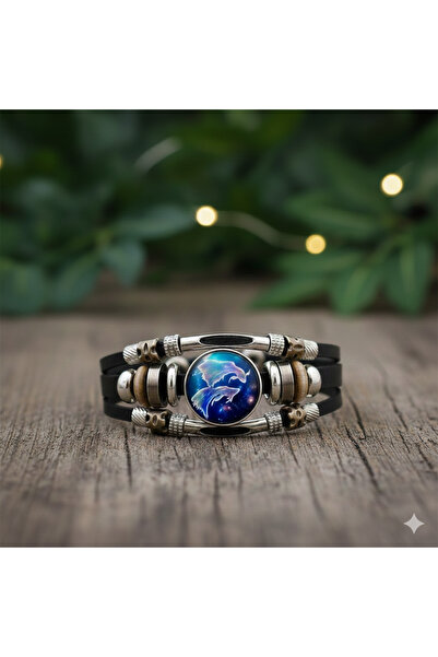 Diyar Tasarım سوار مخصص من سلسلة برج الحوت مصنوع يدويًا