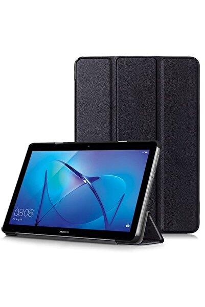 PETITE Flip case for Lenovo Tab M10 Plus FHD, black faux leather