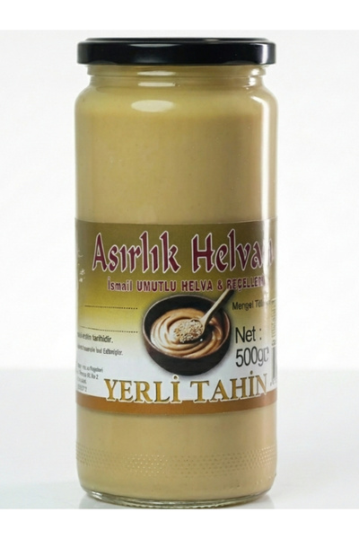 HEPSİ ANADOLU Local Tahini 500 Gr. 100% Natural, No Additives & Traditional