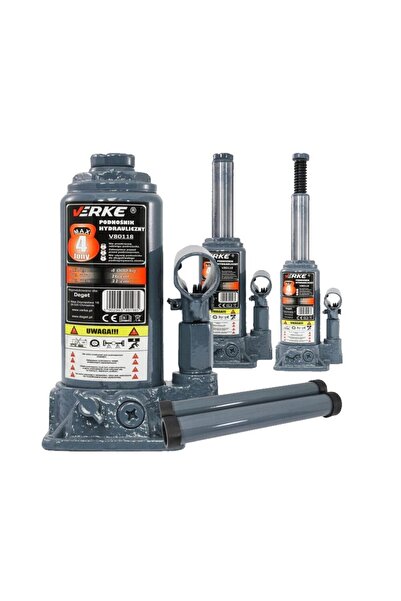 VERKE Cric hidraulic tip butelie, capacitate 4 tone 160 mm - 315 mm,