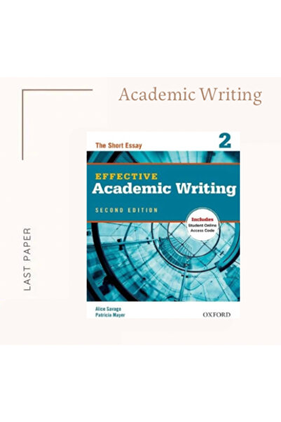 Oxford English الكتابة الأكاديمية الفعالة 2