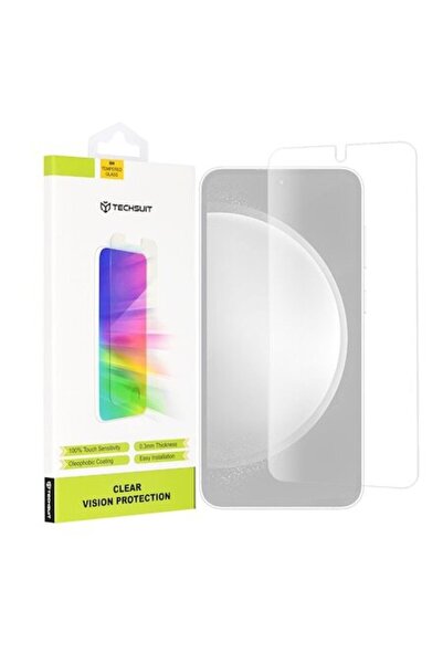 Techsuit Tempered Glass Screen Protector for Samsung Galaxy S24 Plus — Clear Transparent