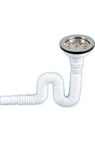 SONTEY Çöpmak Lavabo Sifonu Geniş Ağızlı Lavabo Gider Borusu