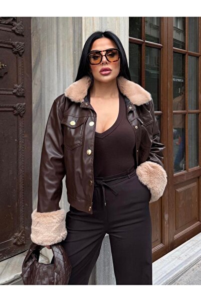 Lady Pixie Кожено яке с кожена подплата