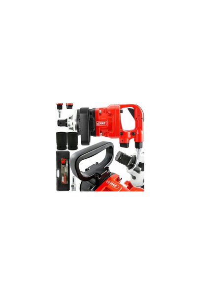 VERKE Pistol impact pneumatic 1" Tol, 3500 Nm 4800 rpm