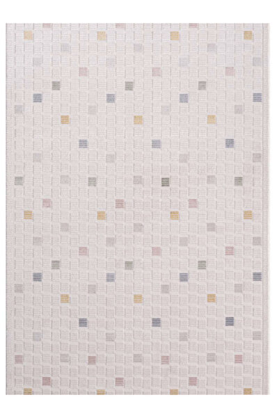 Koza Halı Kilyos Koleksiyonu 46362M Multi – Modern Pastel Dokulu, Yumuşak Dokulu 10 mm Halı